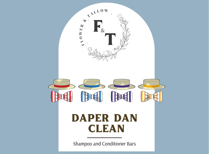 Dapper Dan Bars (Shampoo and Conditioner Bars)