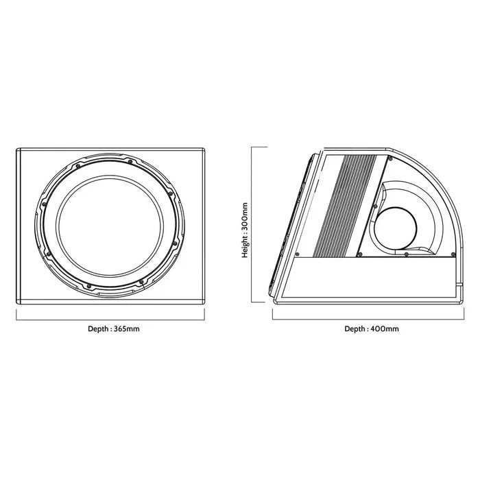 Edge-DB EDB10A-E0-10" (25cm) Aktiv-Gehäusesubwoofer-masori-kaufen