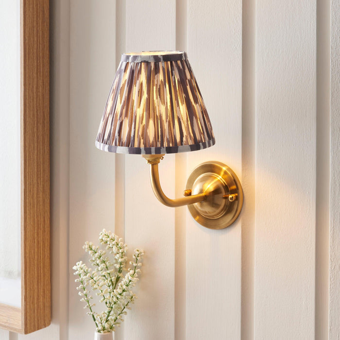 Dome Arc Brass Wall Light With 16cm Shade — view 16