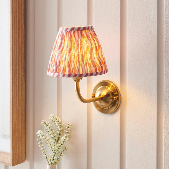 Dome Arc Brass Wall Light With 16cm Shade — view 13