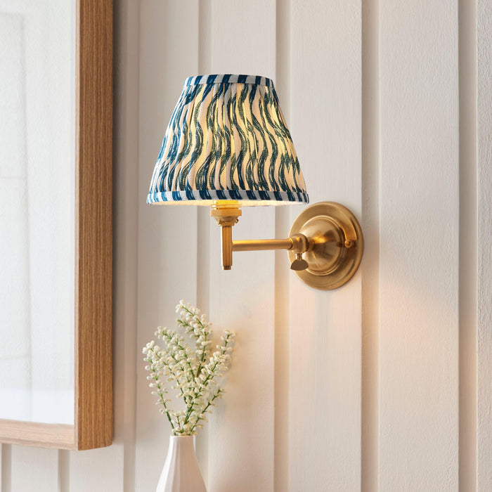Dome Fold Brass Wall Light Fold & 16cm Shade — additional angle