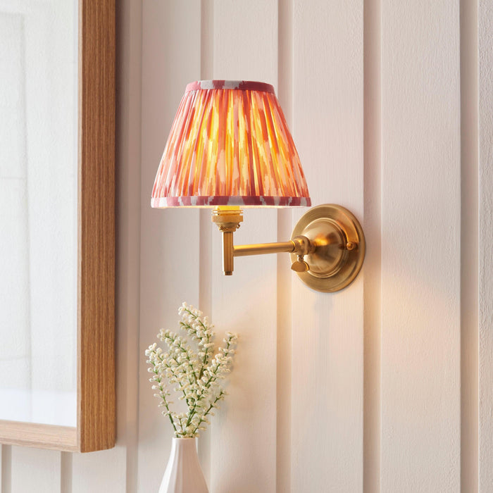 Dome Fold Brass Wall Light Fold & 16cm Shade — product detail