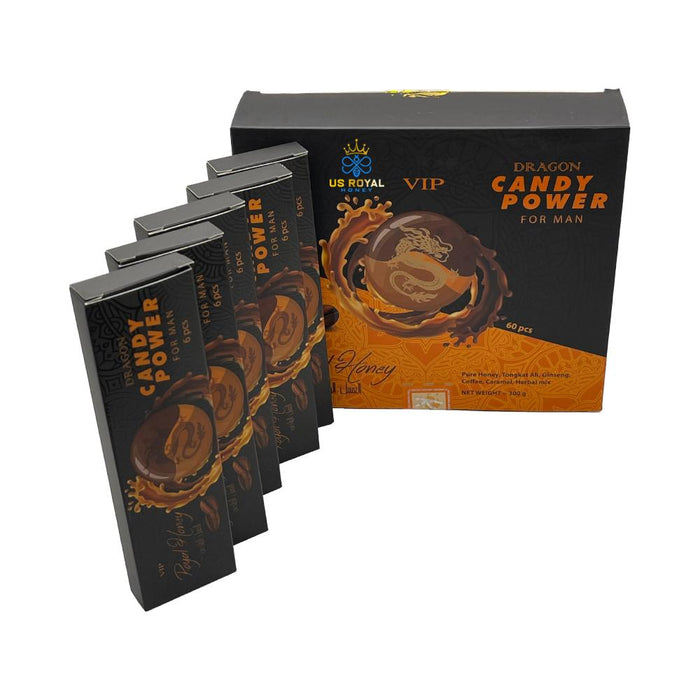 Dragon Candy Power For Man (6 ct.) - Candy & Chocolate Organic Honey wholesale supplier A1 main