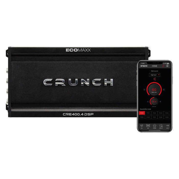Crunch-ECOMAXX CRE CRE400.4DSP-ISO.M-4-Kanal DSP-Verstärker-masori-kaufen