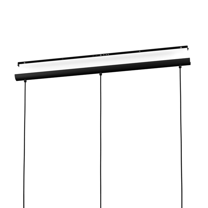 eglo abreosa 3 light grey black metal conical ceiling pendant hallway lighting