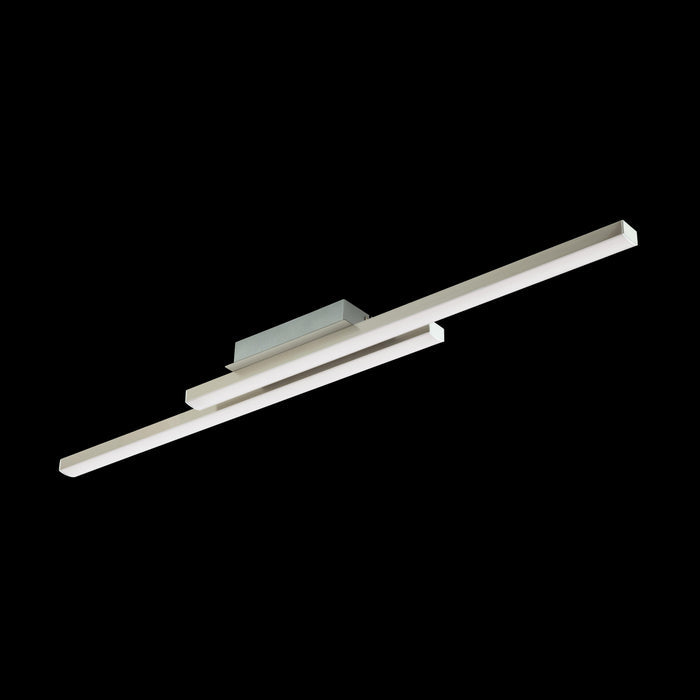 eglo connect fraioli z smart led nickel flush ceiling light