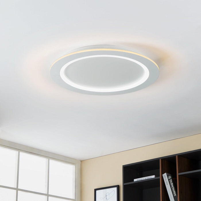 eglo connect padrogiano z smart round led flush ceiling light 59 5cm
