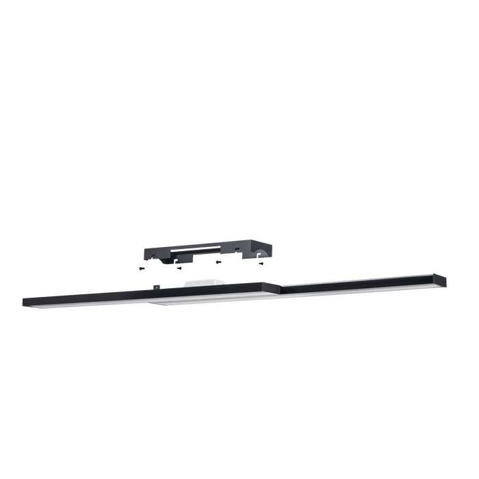 eglo connect saliteras z smart led black flush ceiling light Kitchen Lighting Close Up