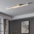 eglo connect saliteras z smart led white flush ceiling light
