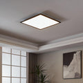 eglo connect salobrena z smart black square panel led flush 60cm