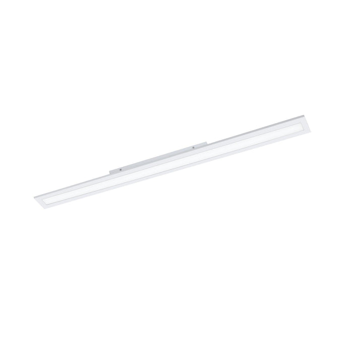 eglo connect salobrena z smart white rectangular led ceiling flush hallway lighting