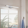 eglo connect tabiano c ip44 smart led chrome bathroom wall light