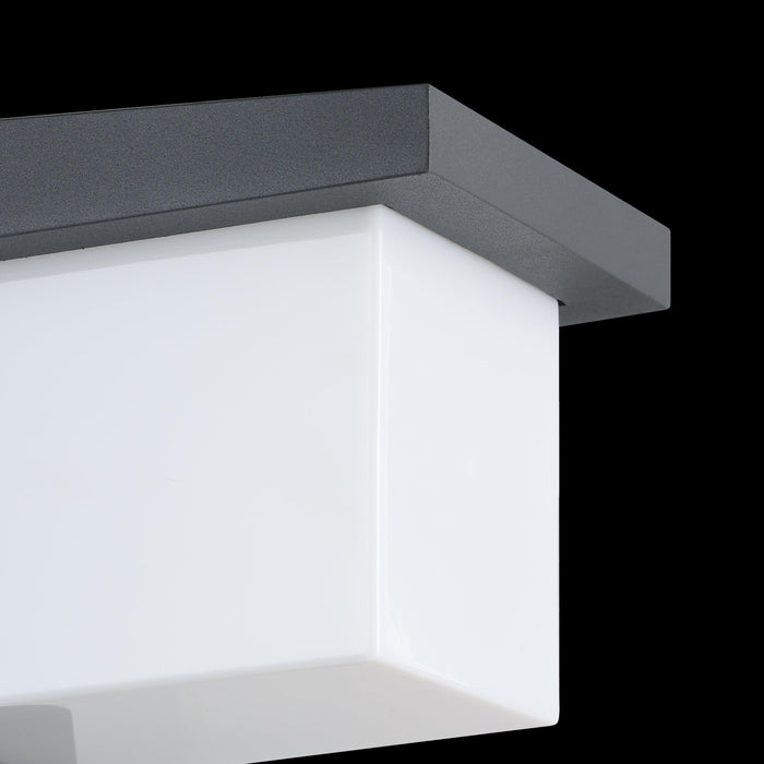 eglo desella 1 ip54 grey outdoor wall light Hallway Lighting Close up