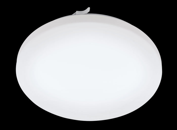 eglo frania ip44 led round bathroom ceiling flush 33cm living room image