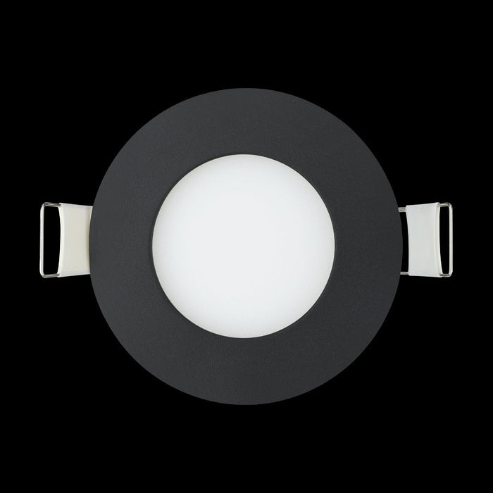 eglo fueva z set of 3 black smart led recessed lights hallway lighting