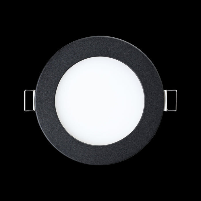 eglo fueva z smart led black recessed ceiling light 1 kitchen lighting