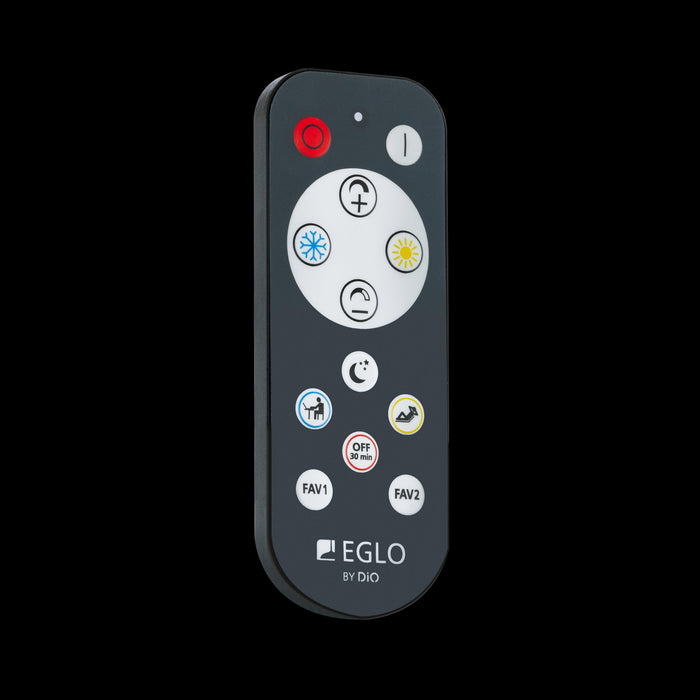 eglo gafares led circle black white ceiling flush remote controlled hallway lighting
