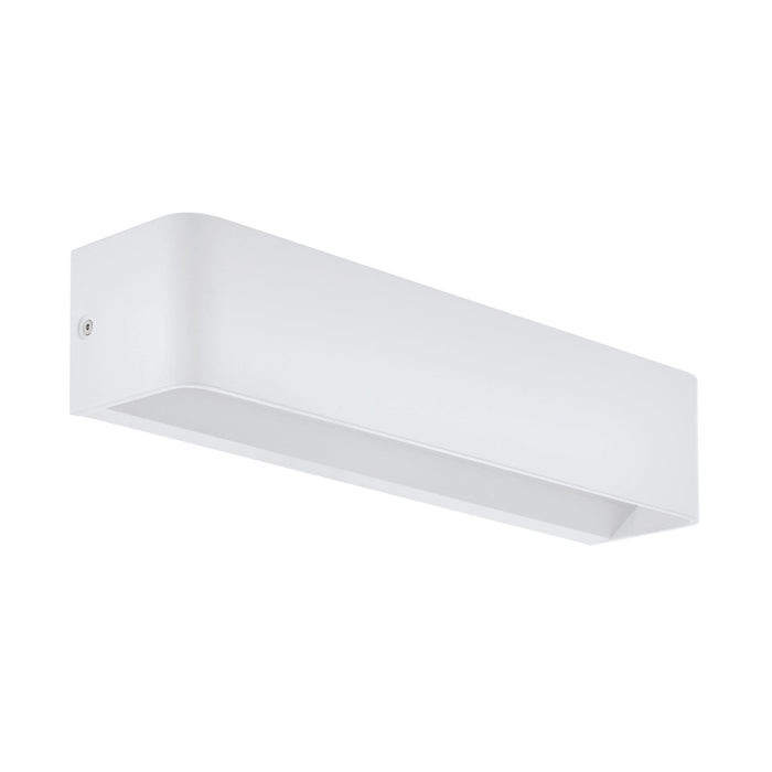 eglo sania 4 white modern led wall light living room image