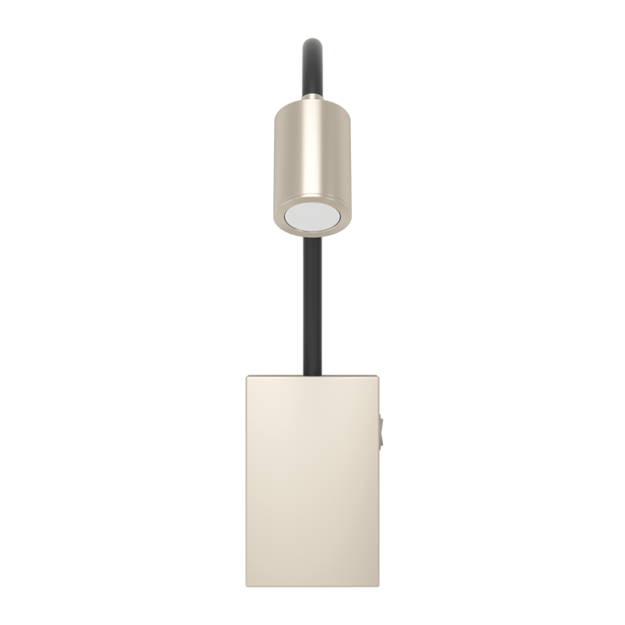 Eglo Tazzoli Nickel LED Flexible Wall light — rear view