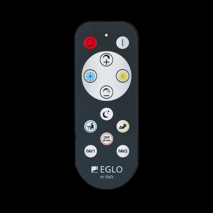 eglo zubieta a smart led black flush ceiling light 59 5cm kitchen lighting