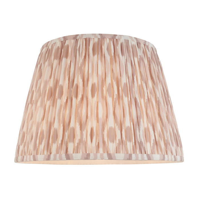 Eltham Ceiling Pendant Light With Green Flex and Neutral Ikat 40cm Shade — product detail