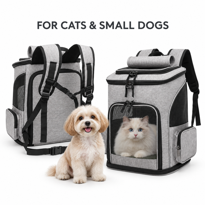 Expandable Pet Travel Backpack – More Room, Less Stress
