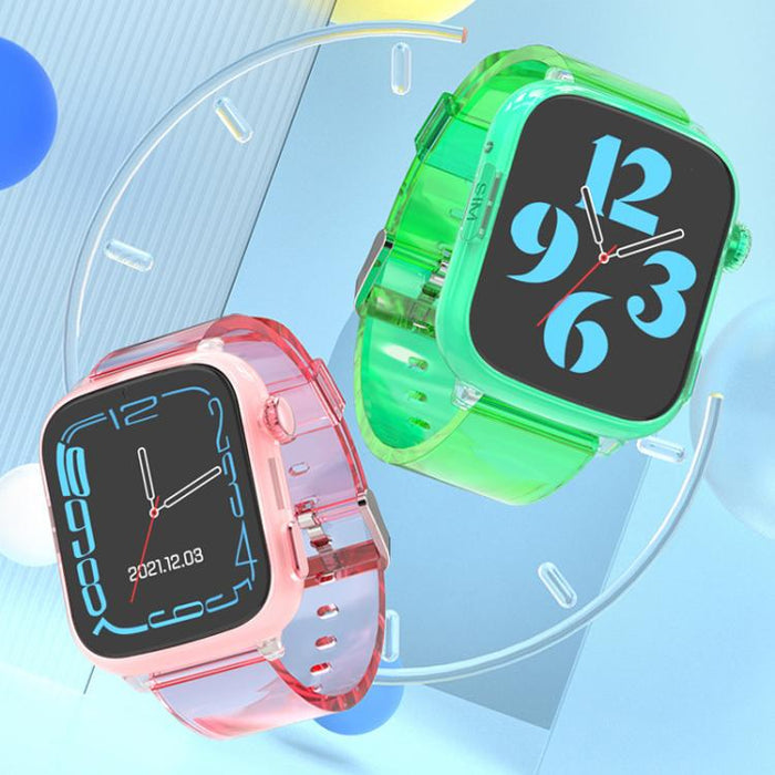 FA100 4G Kids Smart Watch – 1.83" Screen, GPS Tracking, Flashing Light