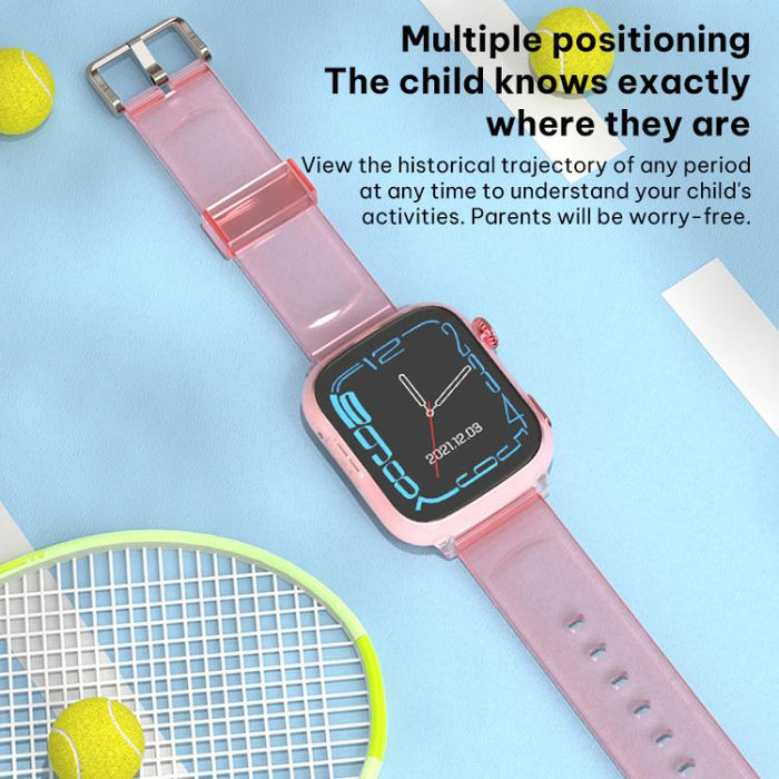 FA100 4G Kids Smart Watch – 1.83" Screen, GPS Tracking, Flashing Light