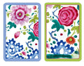 Floral Porcelain Playing Cards