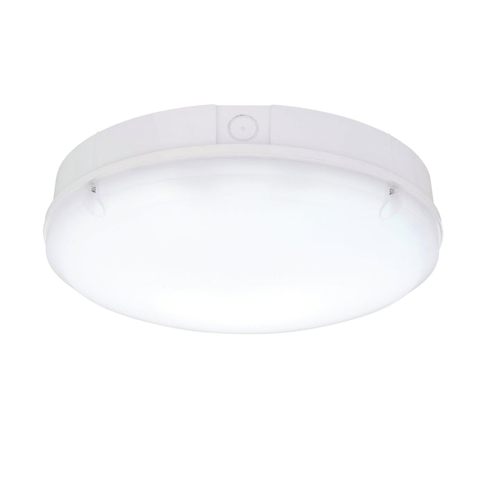 forca cct led bulkhead emergency microwave sensor ip65 18wby saxby lighting