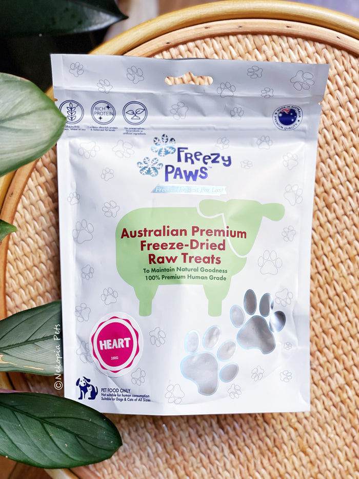 Freezy Paws Freeze Dried Lamb Heart 100g