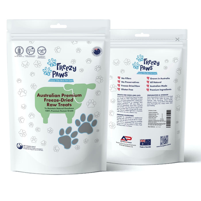 Freezy Paws Freeze Dried Lamb Heart 100g