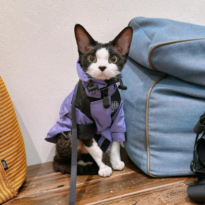 FurryFace Pet Puffer Windbreaker for Pets