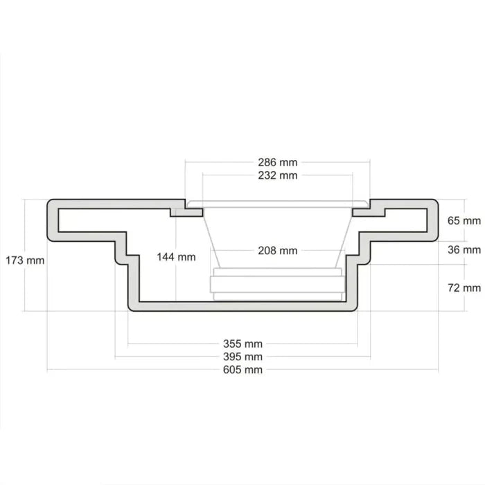 Masori-G10-15RRM-IN-16"-10" (25cm) Subwoofergehäuse-masori-kaufen