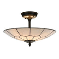Gatsby Art Deco Semi Flush Ceiling Light