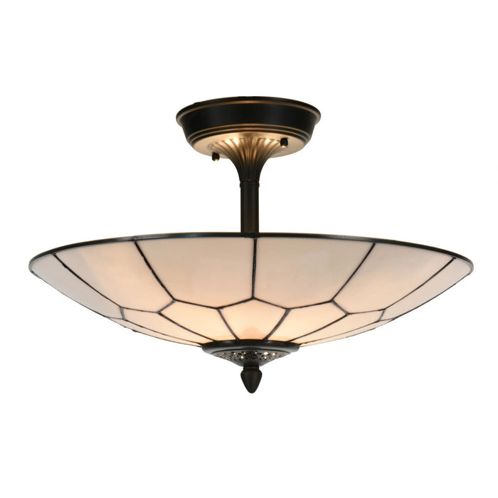 Gatsby Art Deco Semi Flush Ceiling Light