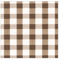 Gingham Chocolate Napkin Luncheon