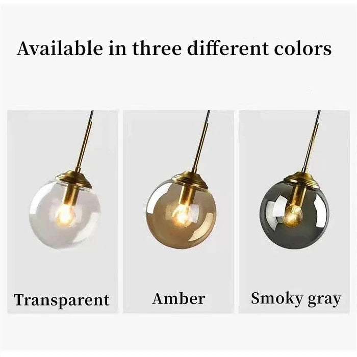 Glass Stone Pendant Light — product view 7