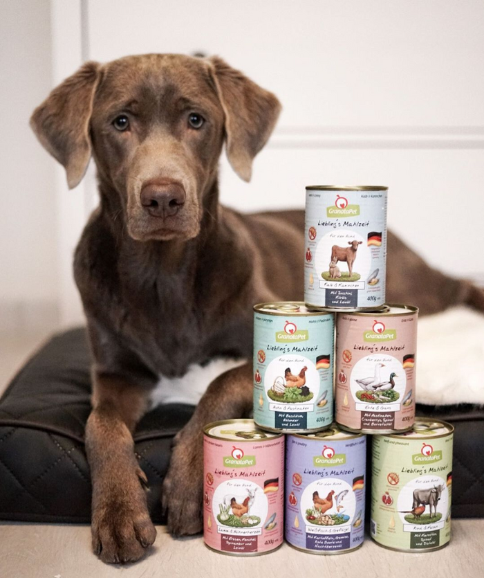 Granata Liebing's Mahlzeit Premium Wet Food for Dogs 400g