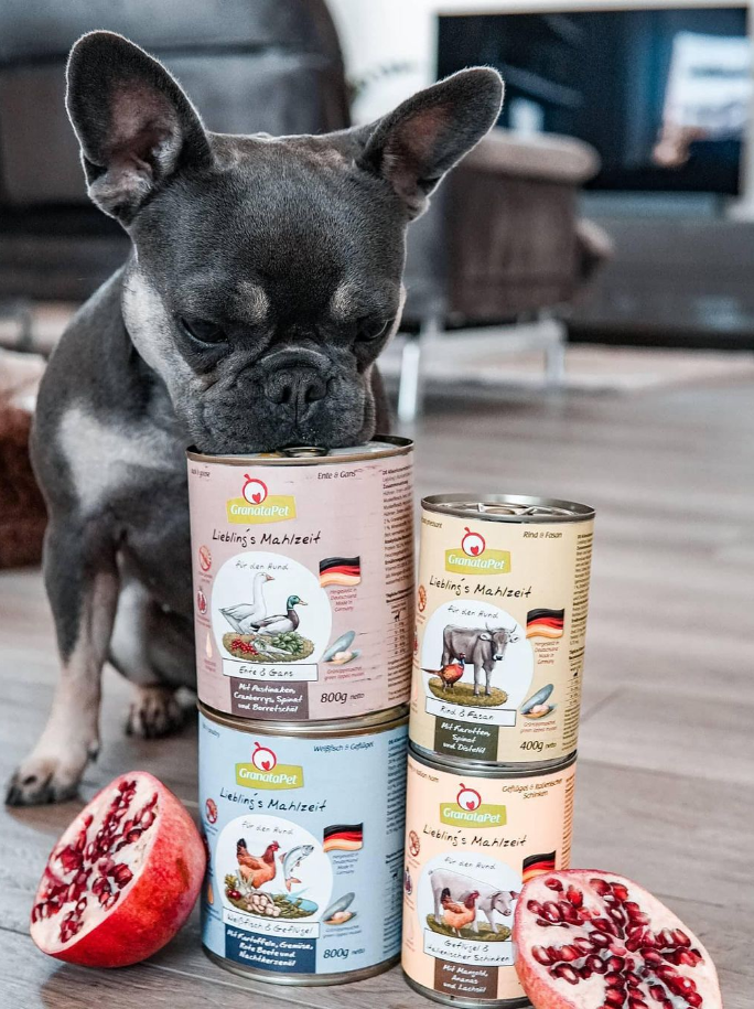 Granata Liebing's Mahlzeit Premium Wet Food for Dogs 400g