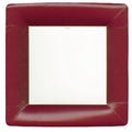 Grosgrain Cranberry Sq Dinner Plate