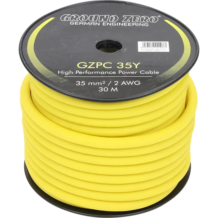 Ground Zero-GZPC 35B/GZPC 35Y Meterware-35mm² Stromkabel-masori-kaufen