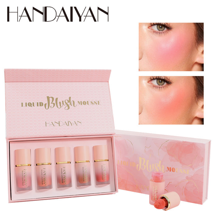 Handaiyan Four-Times Matte Lip Gloss Set Long Lasting No-Transfer Cup Lipstick | CTTHBIZ Store