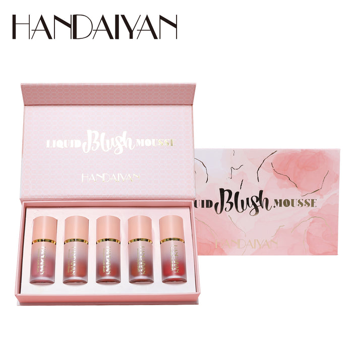 Handaiyan Four-Times Matte Lip Gloss Set Long Lasting No-Transfer Cup Lipstick | CTTHBIZ Store