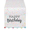 Happy Birthday Table Runner
