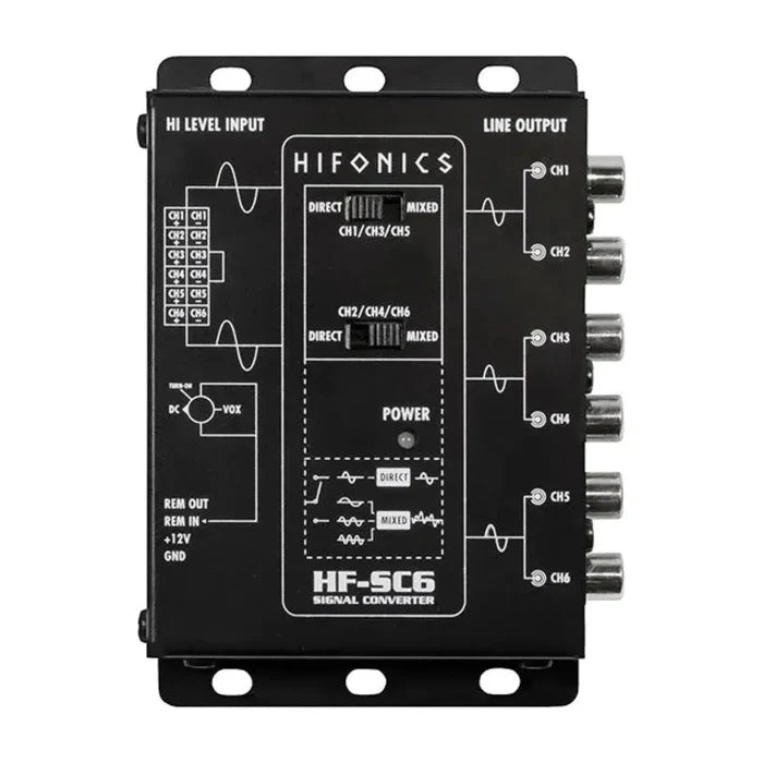 Hifonics-HF-SC6-High-Low Adapter-masori-kaufen