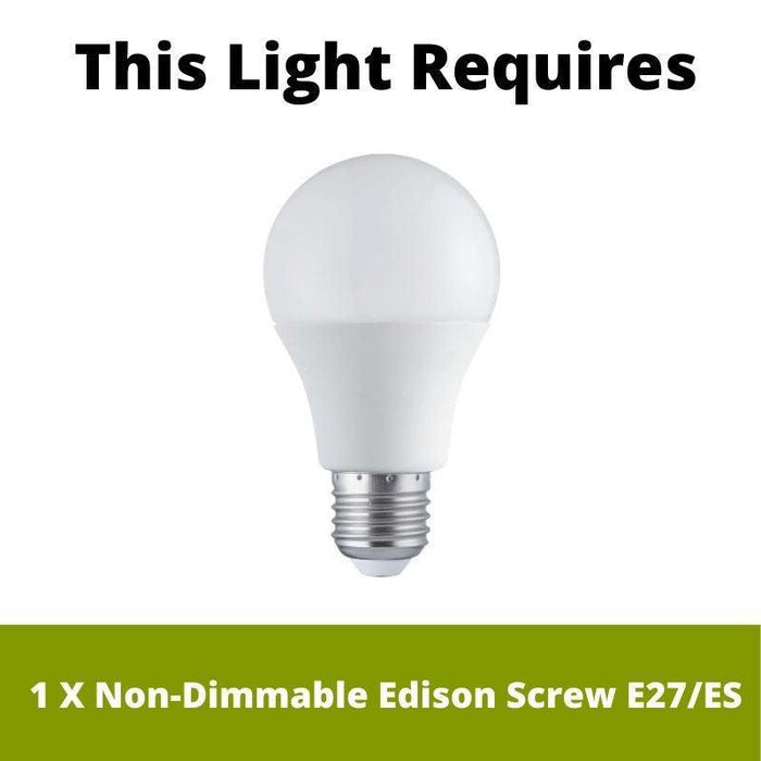 Higgledy Green Floor Lamp & Zigzag 35cm Pearl Grey Shade requires 1 x Edison Screw E27/ES bulbs