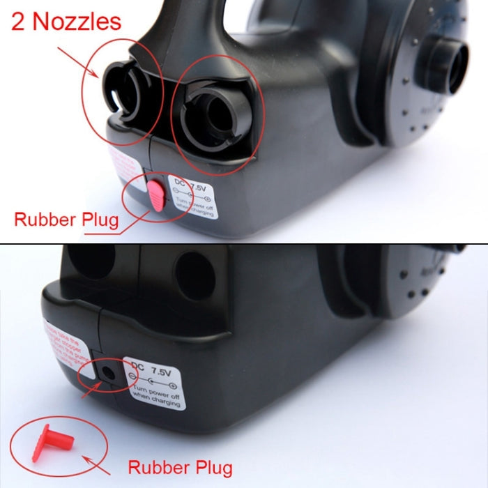 HT-338 Rechargeable Electric Air Pump for Inflatable Boats and More