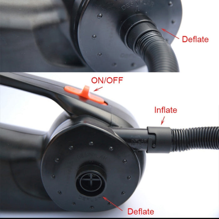 HT-338 Rechargeable Electric Air Pump for Inflatable Boats and More