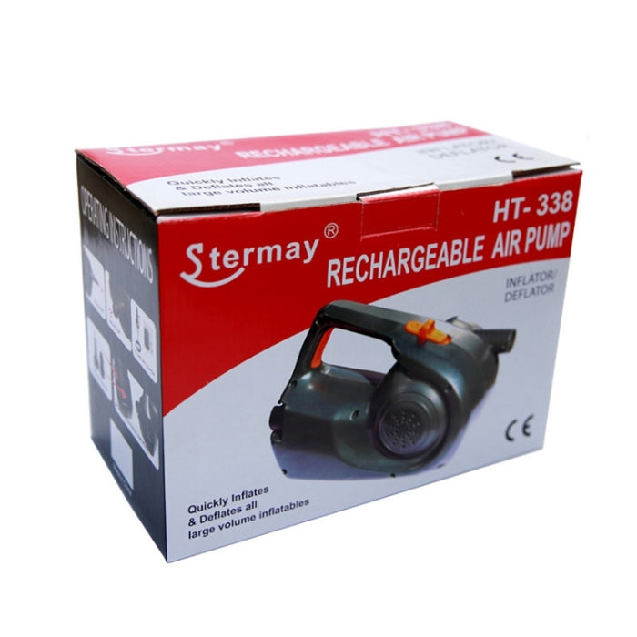 HT-338 Rechargeable Electric Air Pump for Inflatable Boats and More